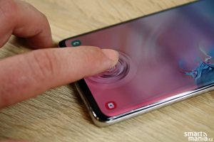 S10 ctecka otisku ultrasonic fingerprint