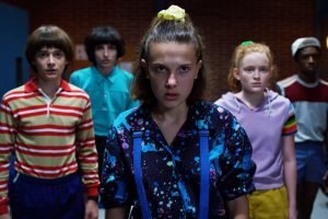 Snímek ze seriálu Stranger Things