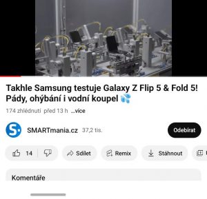 YouTube přehrávač