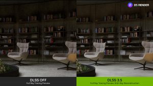 DLSS 3.5 Ray Reconstruction snižuje úroveň šumu