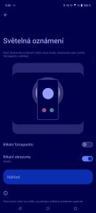 I notifikační diodu umí Zenfone simulovat, pokud se nerozhodnete rovnou přebarvit celou obrazovku