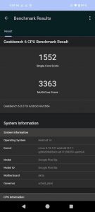 Geekbench 6, stejně jako 3DMark nešel stáhnout z Google Play
