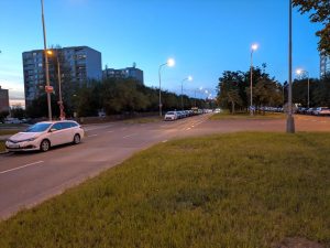 Google Pixel 8a – noční fotky - hlavní fotoaparát