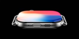 Render chytrých hodinek Apple Watch Series X