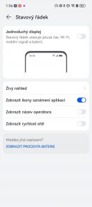 Pro vaši přehlednost si můžete zobrazit odznáčky u ikon aplikací